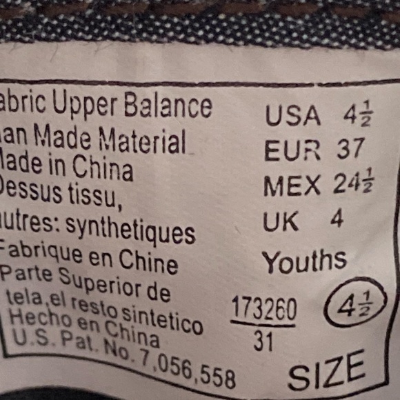 Zac and Zoe Chambray Gray Nolan Sneakers Sz. 4 1/2 - Picture 8 of 11